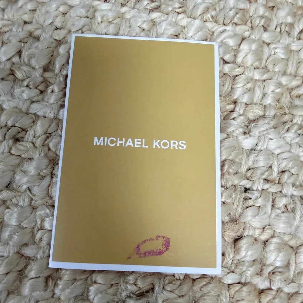 Michael Kors Voyager‎ Tote Black Saffiano Leather Gold Hardware Double Strap